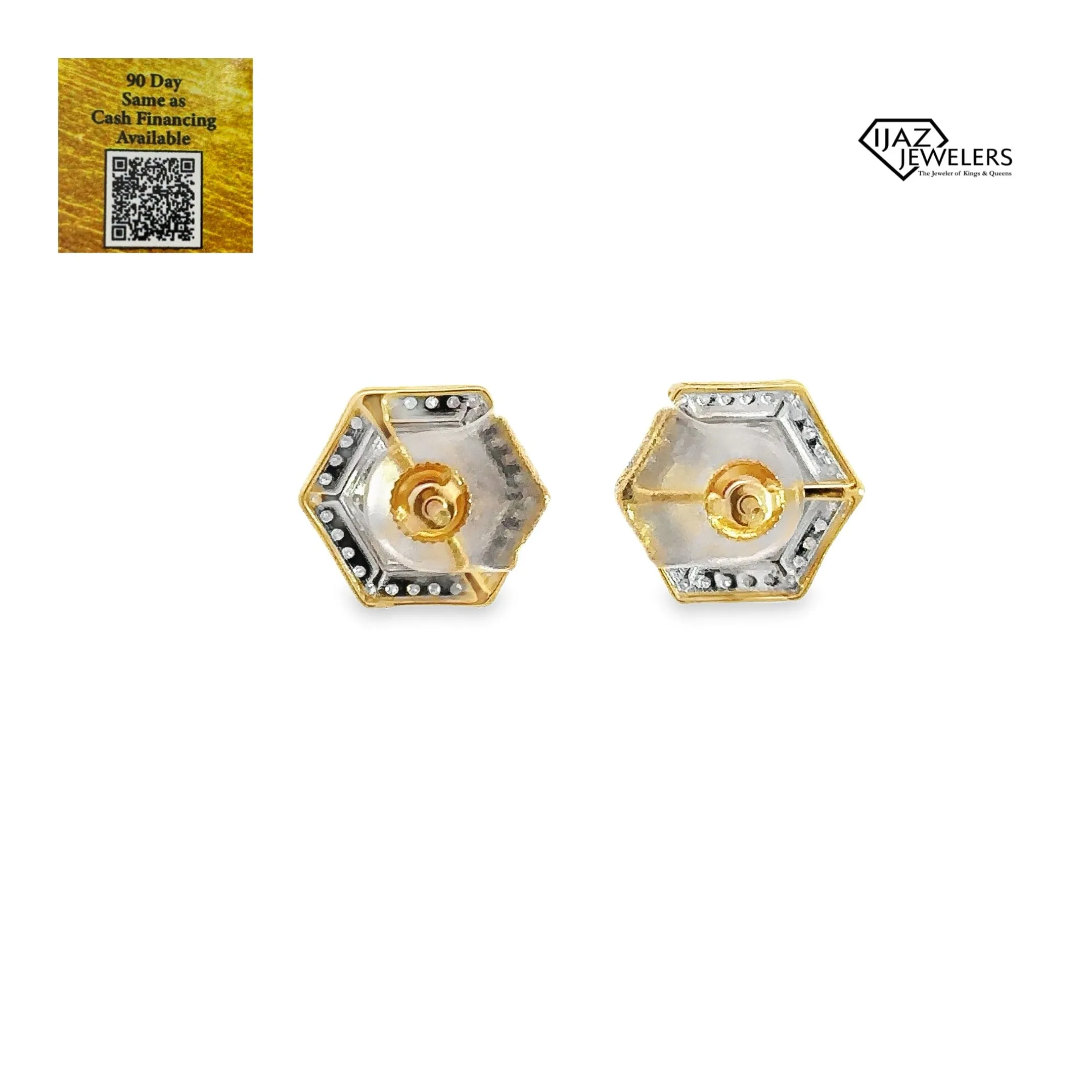 10K Gold 0.49 CTW Diamond Earrings