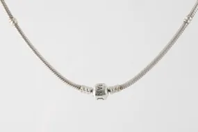 18" ﻿Pandora Sterling Silver Necklace(29.4g)