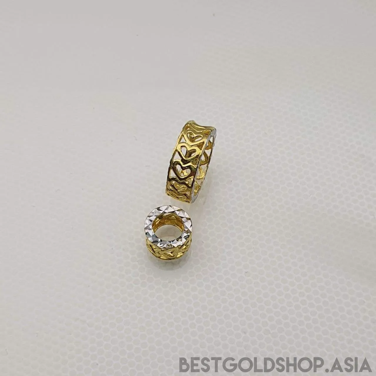 22k / 916 Gold Heart ring pendant