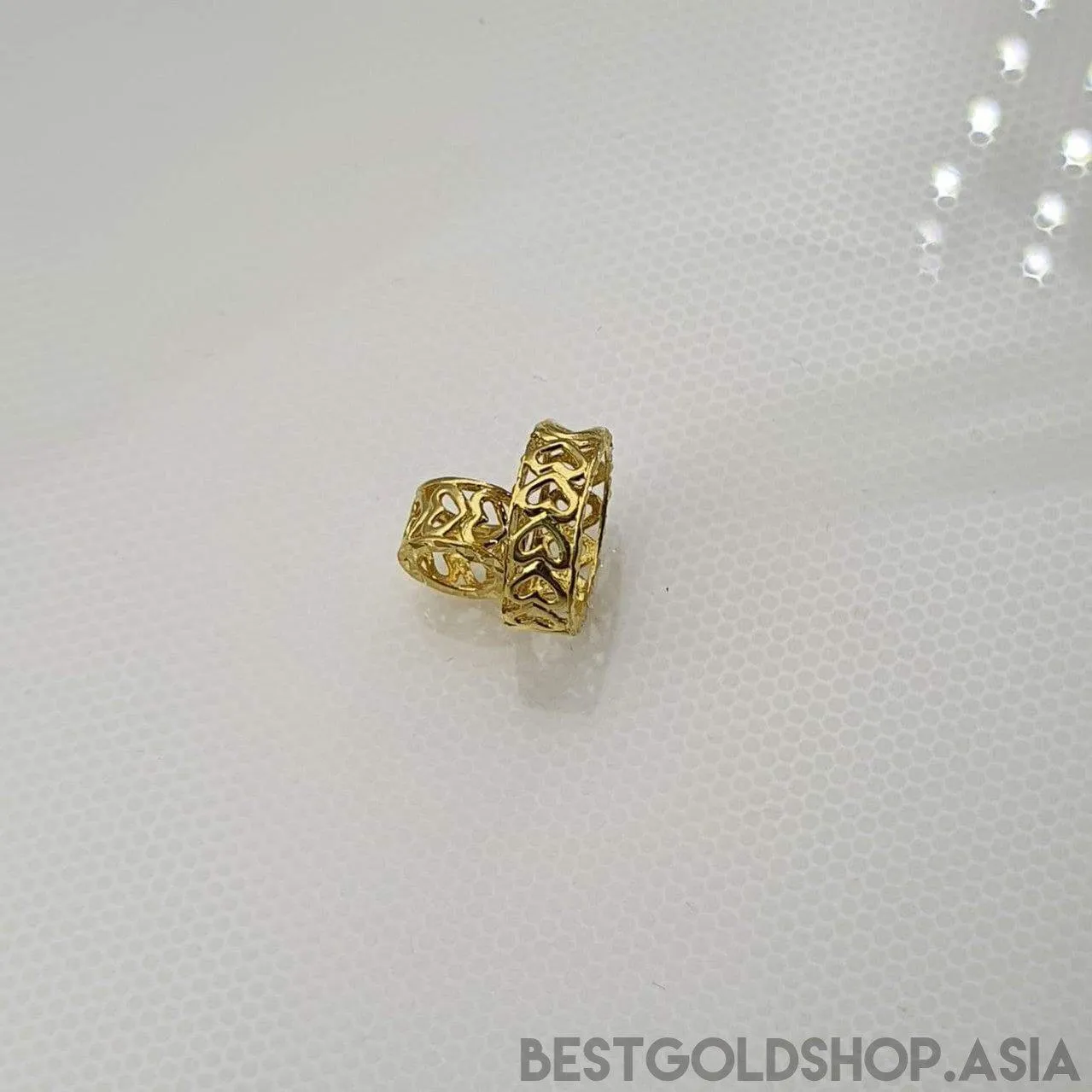 22k / 916 Gold Heart ring pendant