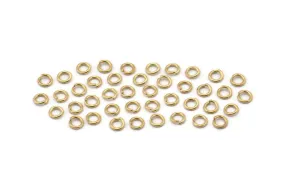 3mm Jump Rings - 250 Raw Brass Jump Ring (3x0.60mm) ( A0395 )