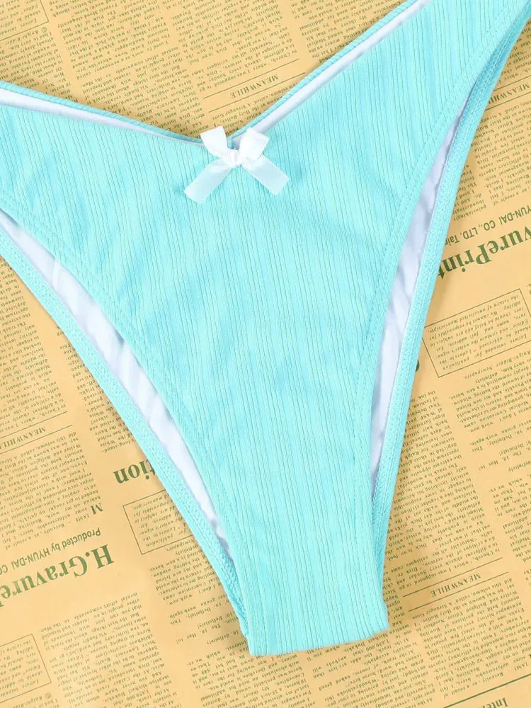 Alessandra Bow Triangle Bikini