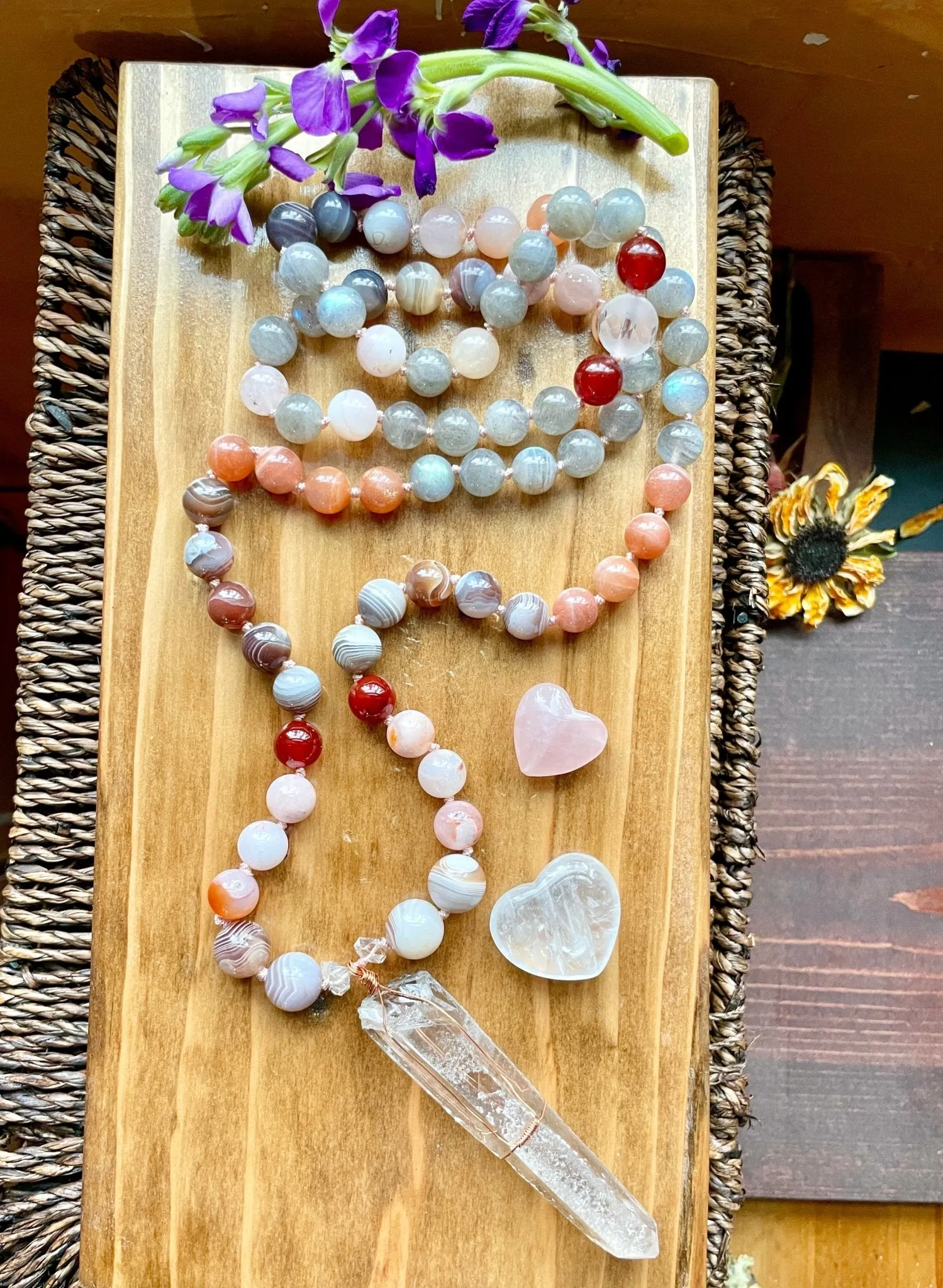 Awakening Quartz Crystal necklace