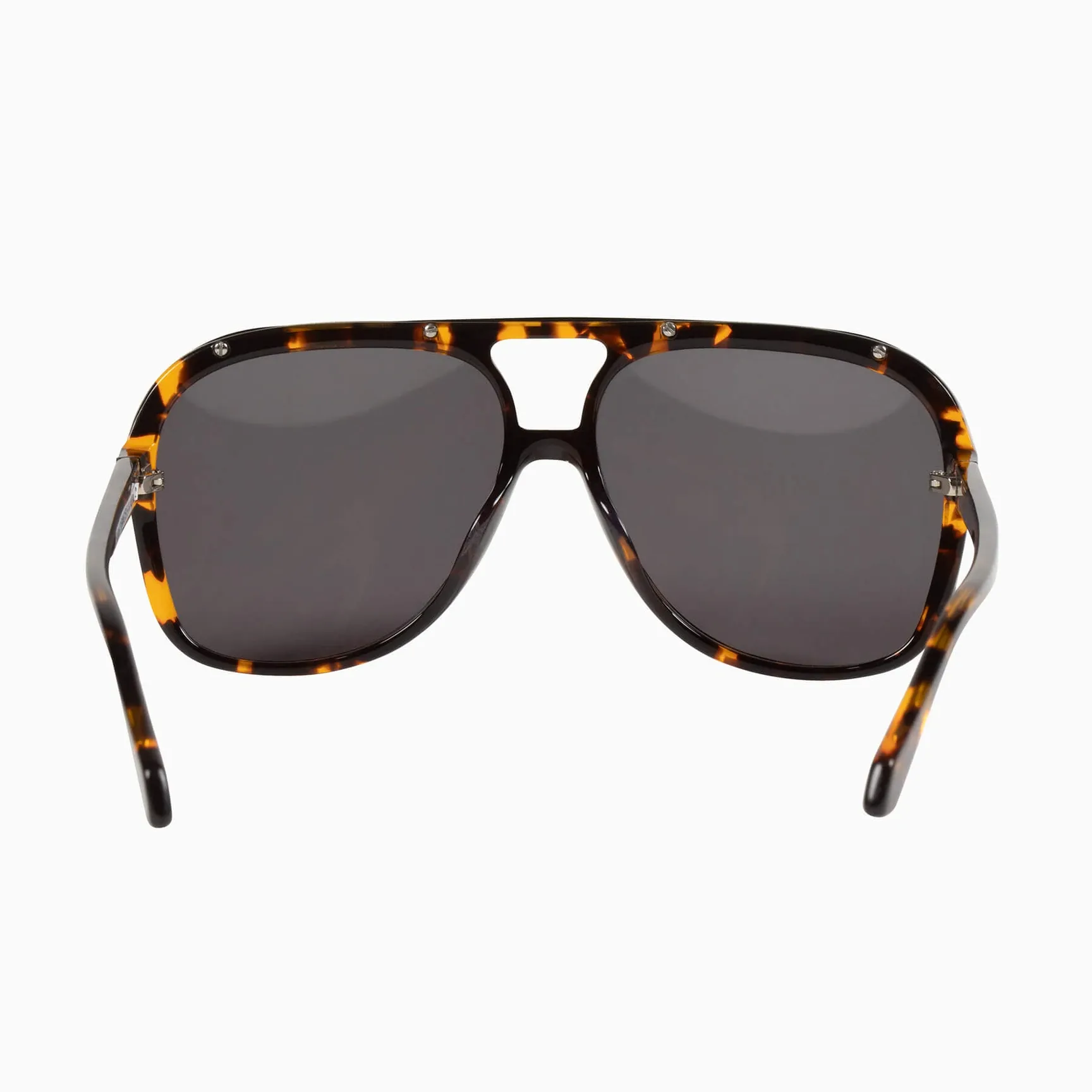 Bang | Sunglasses - Dark Tortoise w. Matte Black Metal Trim / Black Lens