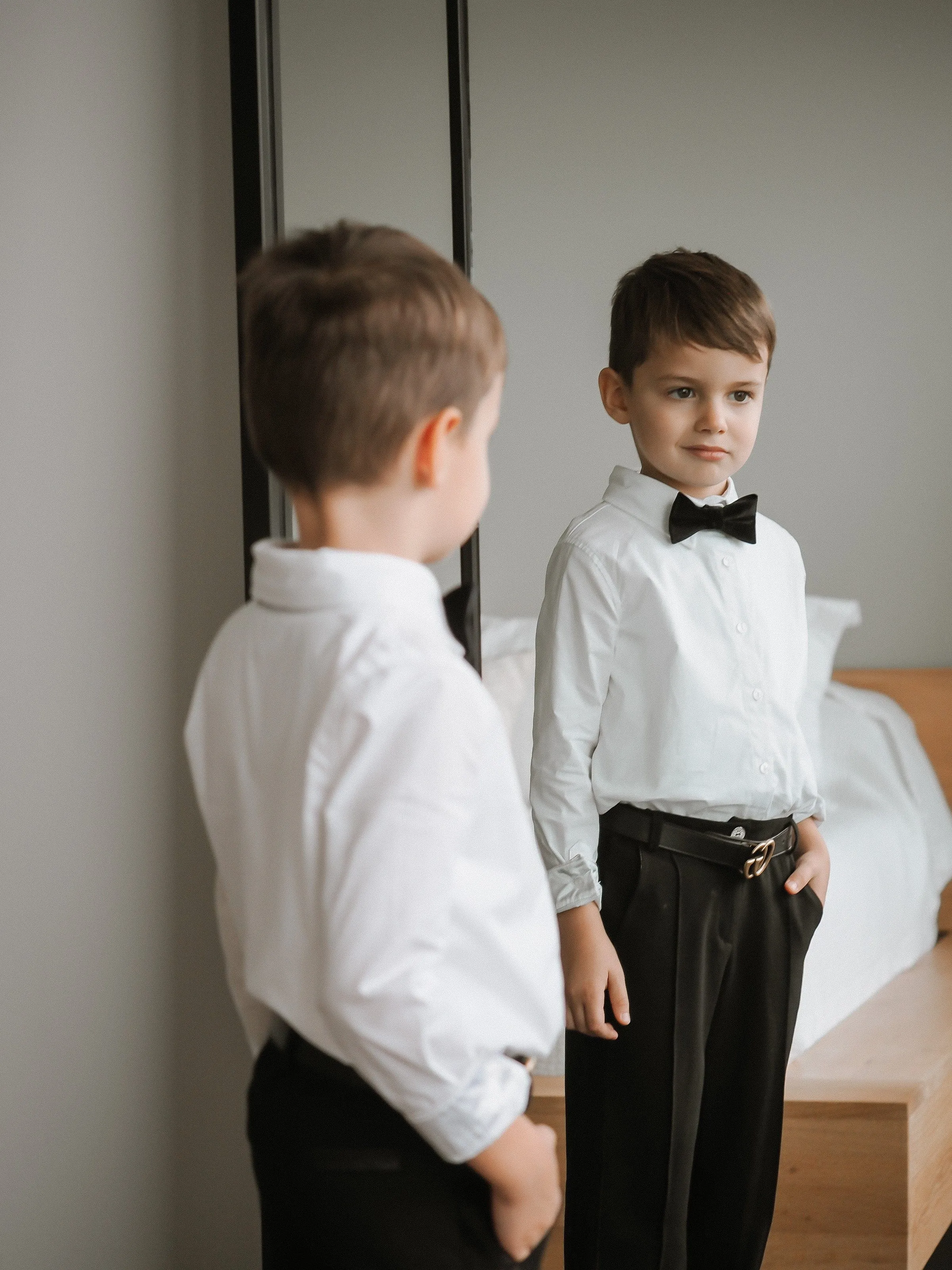 Black Velvet Bow Tie