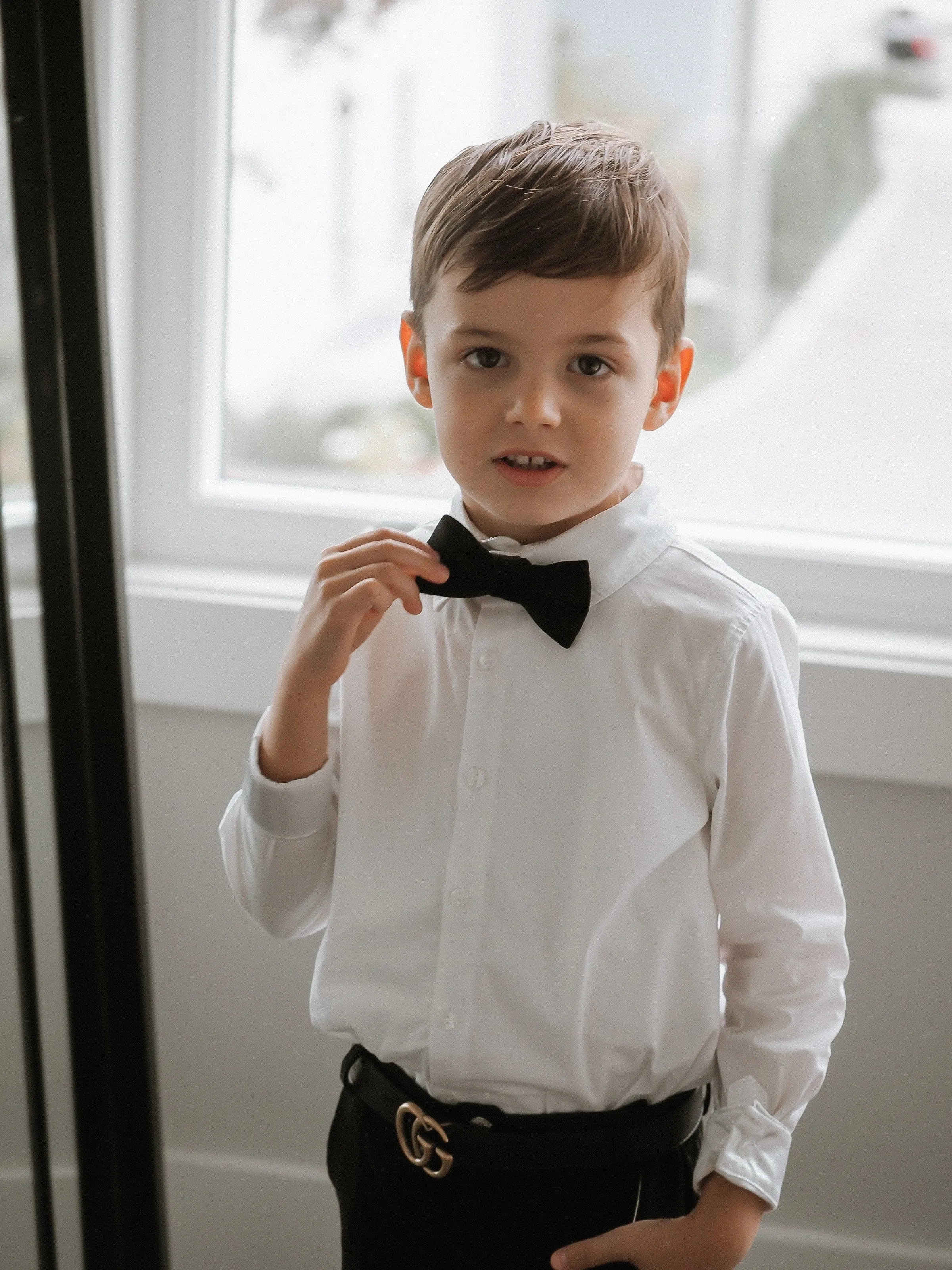 Black Velvet Bow Tie