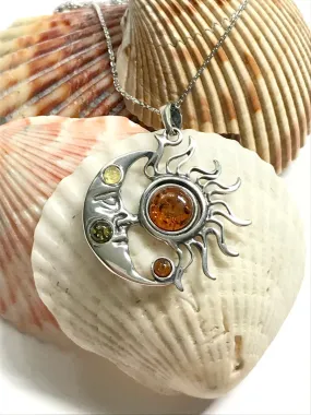 Celestial Amber Necklace