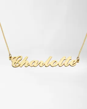 Cursive Name Necklace