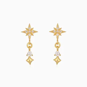 Dazzling Star Drop Earrings