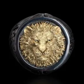 Domineering Lion Ring