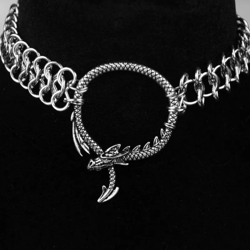 Dragon Chainmail Choker