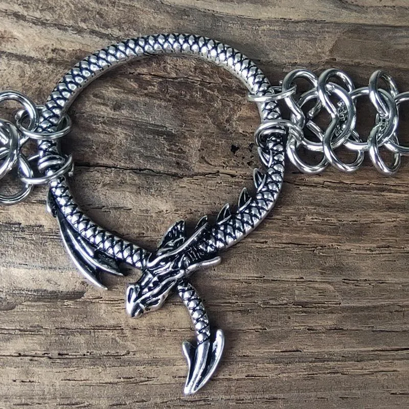 Dragon Chainmail Choker