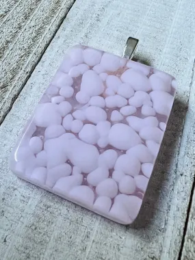 Fused Glass Pendant’s~ Pink Lemonade