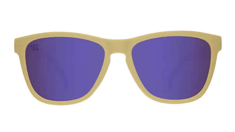 goodr OG Polarized Sunglasses Collegiate Collection - University of Washington - Husky Howlers