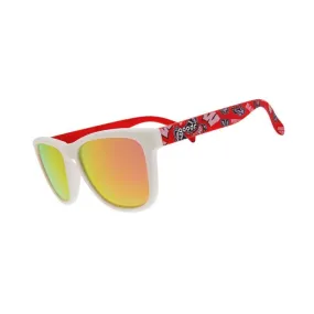 goodr OG Polarized Sunglasses Collegiate Collection - University of Wisconsin–Madison - Bucky Vision