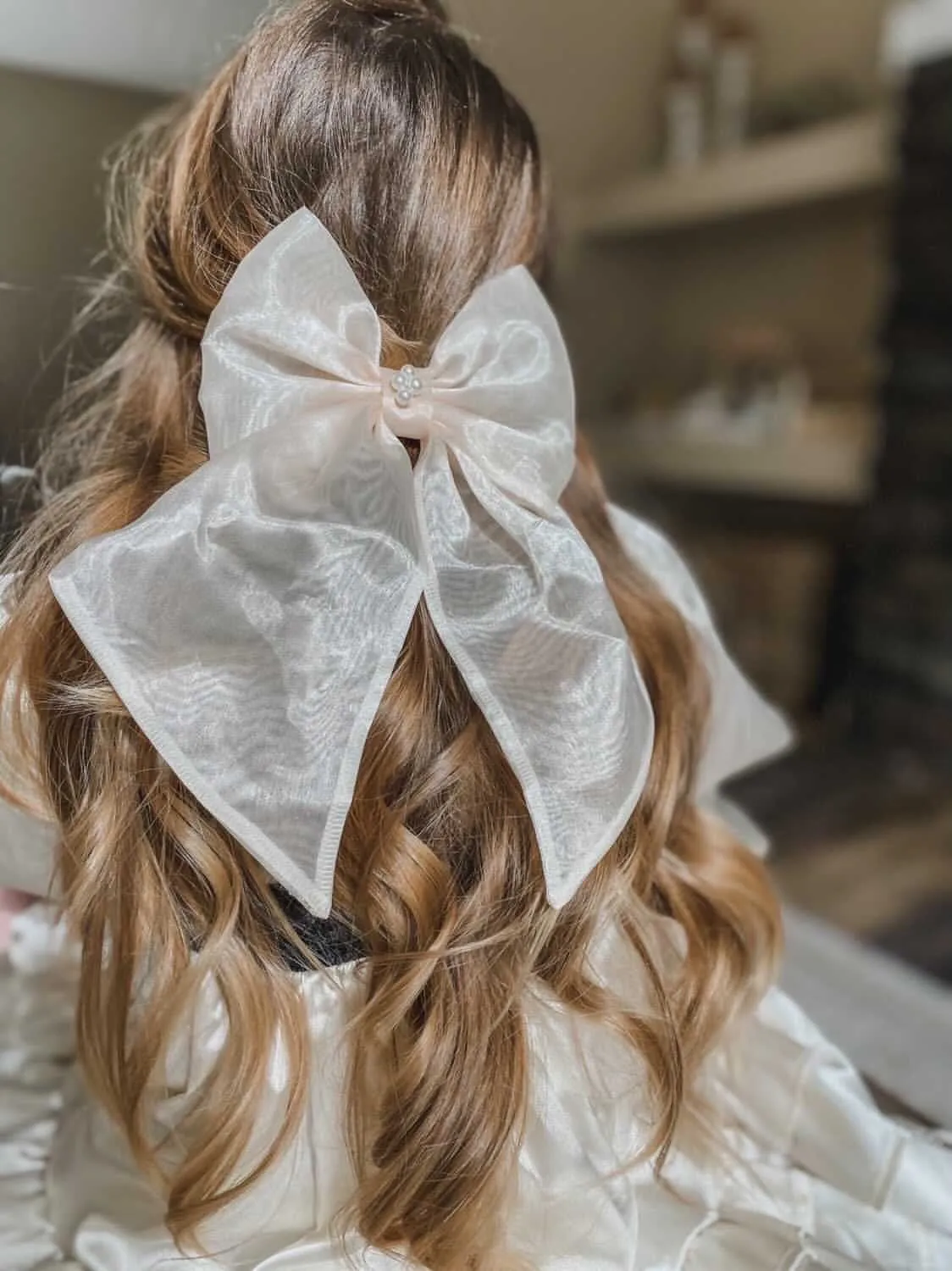 Helena Organza Hair Bow