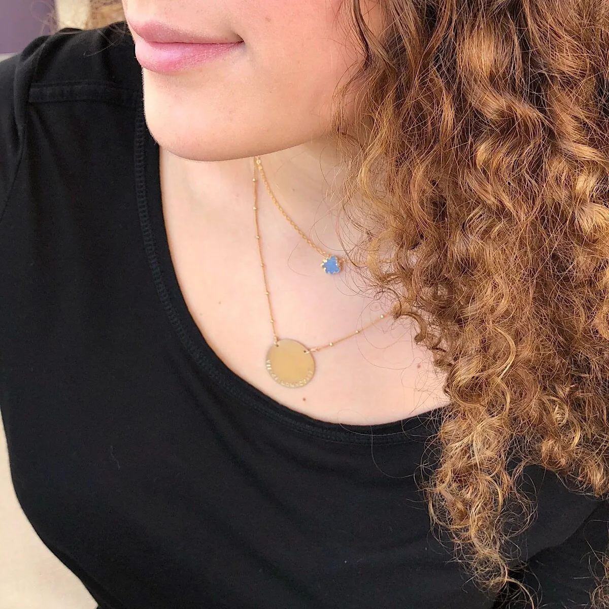 Itty Bitty Druzy Necklace