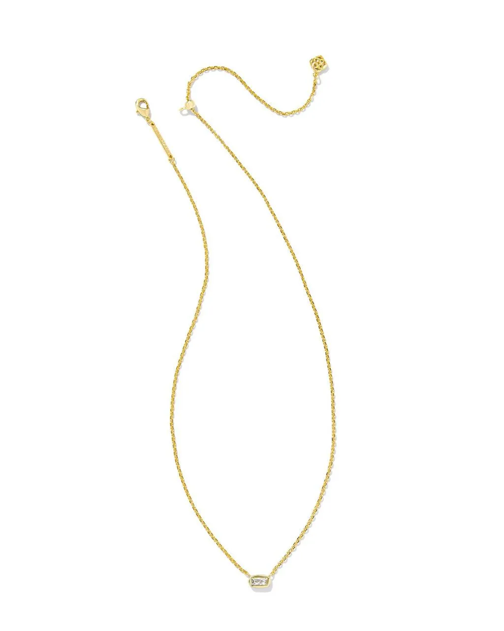 Kendra Scott Spring 2024 Fern Crystal Short Pendant Necklace