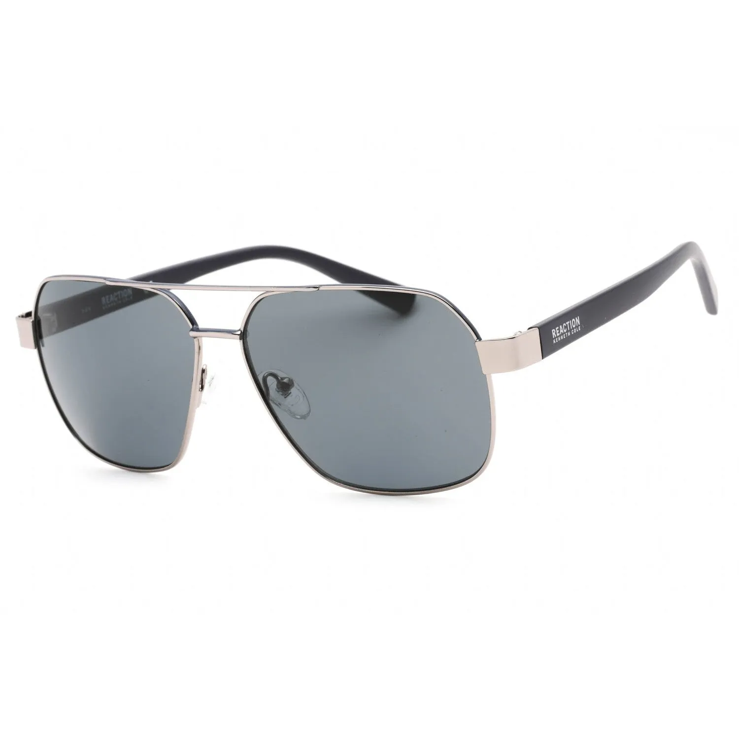 Kenneth Cole Reaction KC2843 Sunglasses Shiny Gunmetal / Smoke Women's