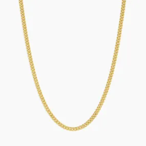 Lou Link Mini Necklace - Gold