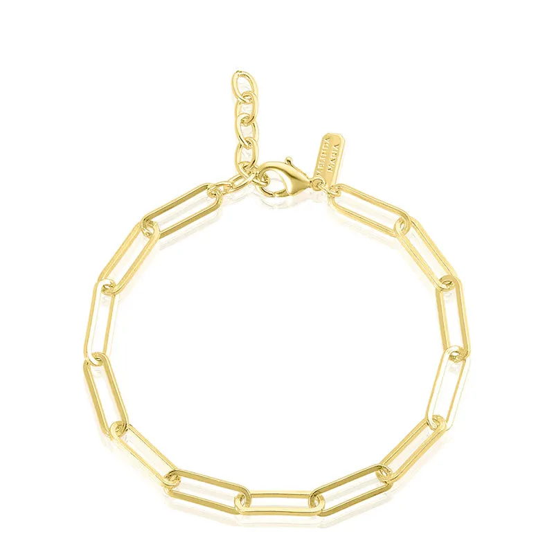 MELINDA MARIA | Carrie Chain Link Bracelet