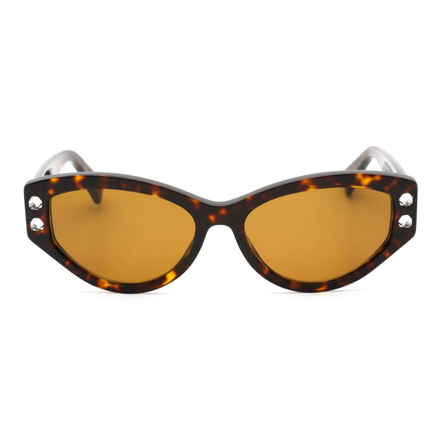 Moschino MOS109/S Sunglasses Havana / Brown Women's