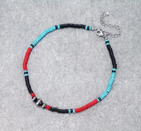 Navajo beaded CHOKER