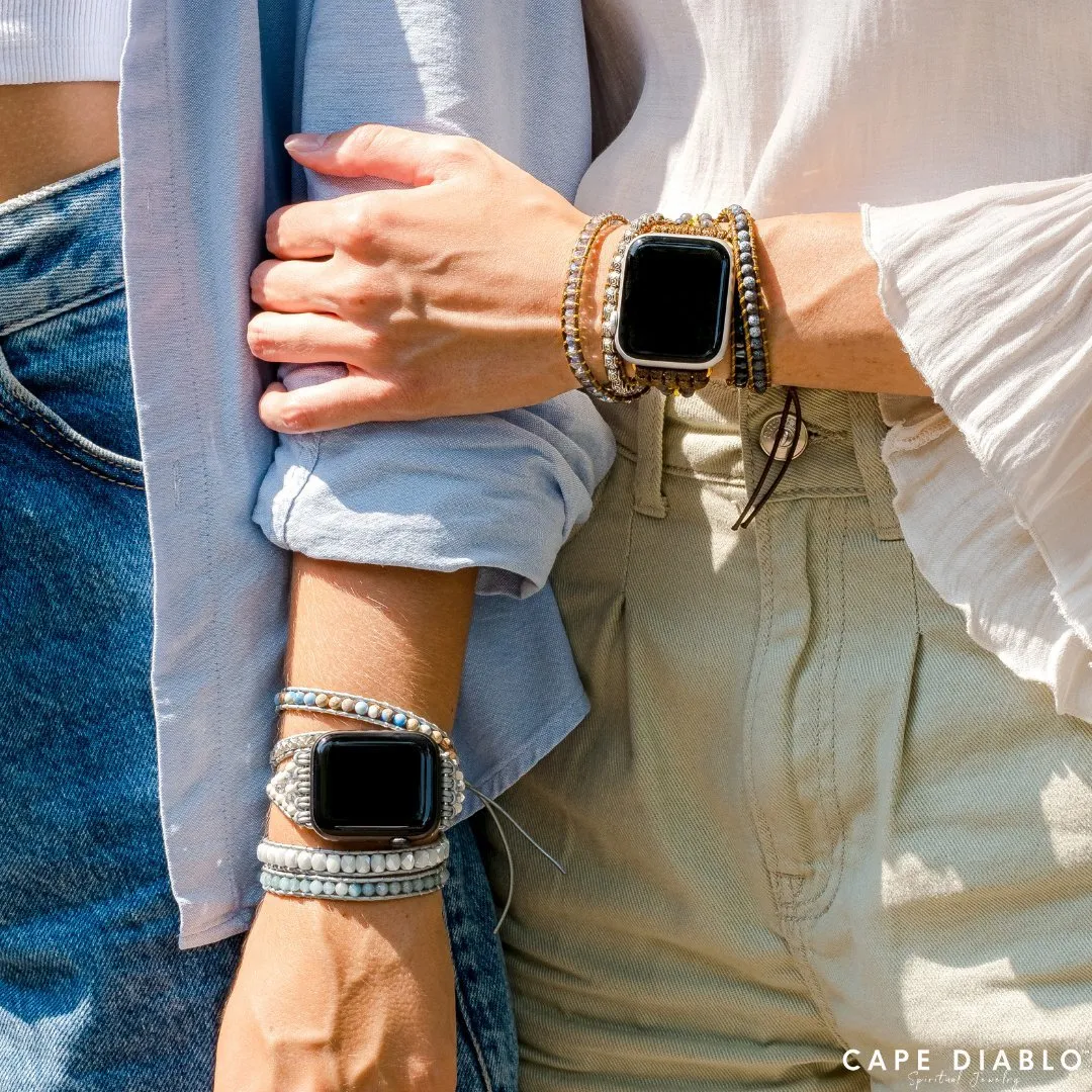 Onyx Moonlight Apple Watch Strap