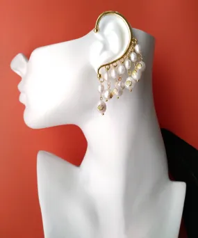 Pearl Drop Ear Cuff