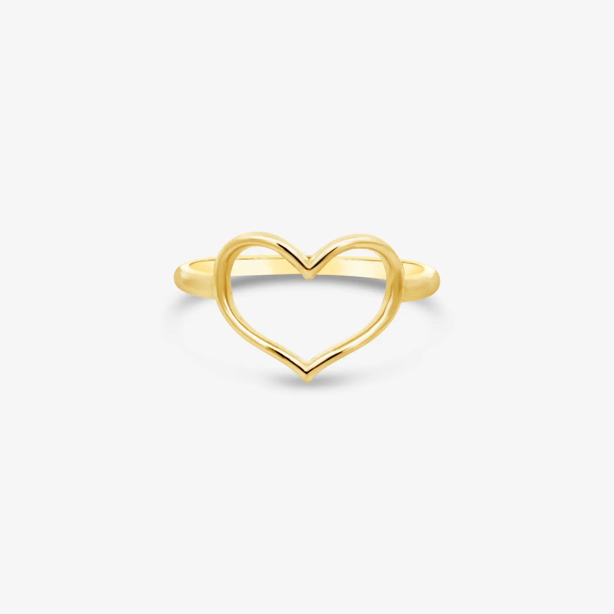 Petite Open Heart Ring