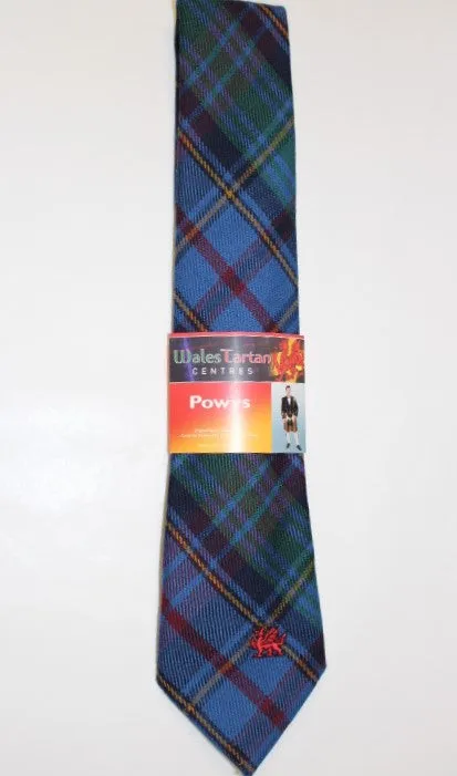 Powys Welsh Tartan Tie