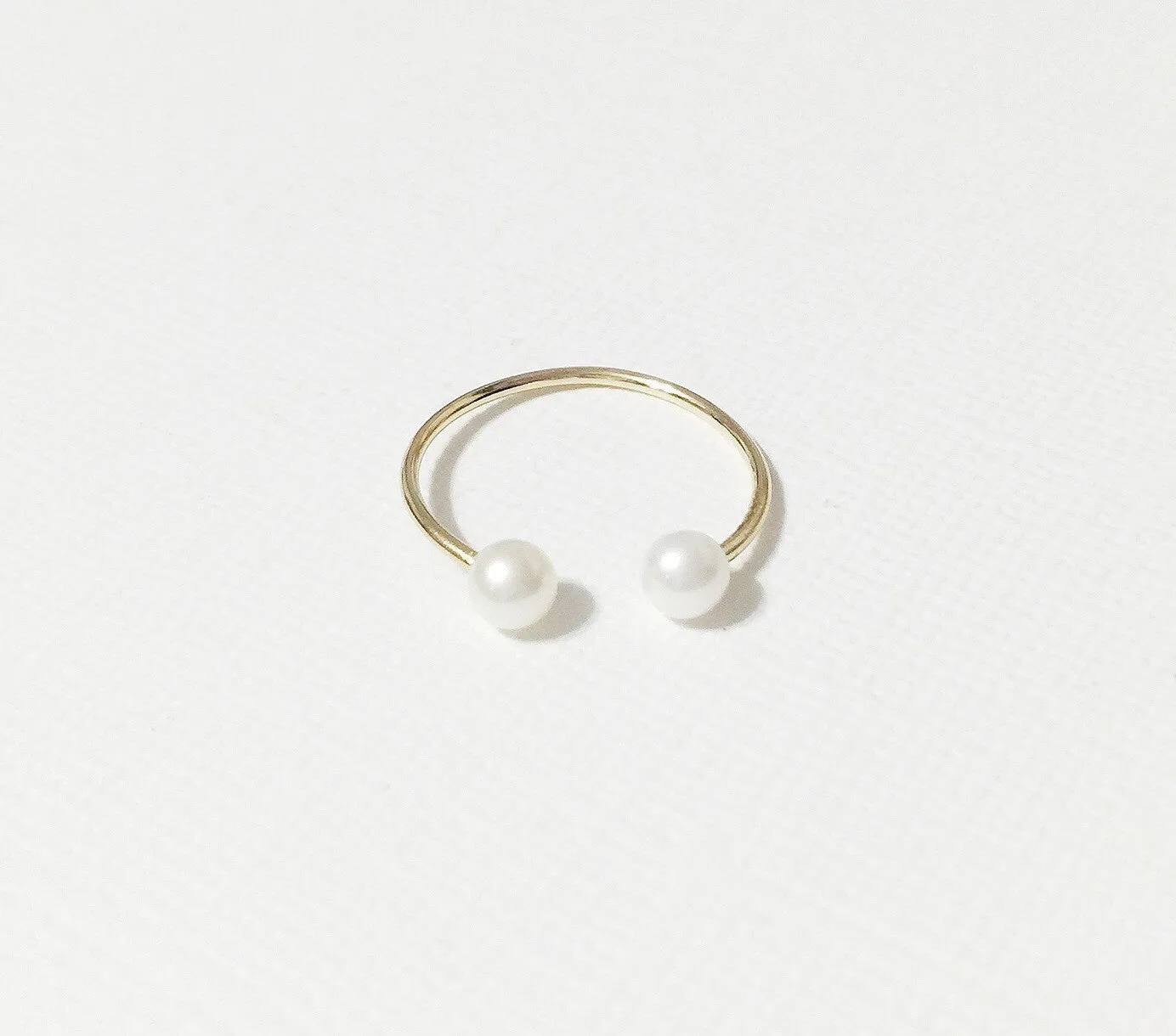 Ring Adora - white pearl  (R142)