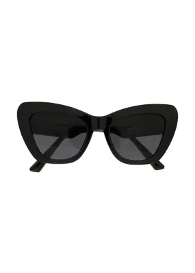 Saga Black Sunglasses