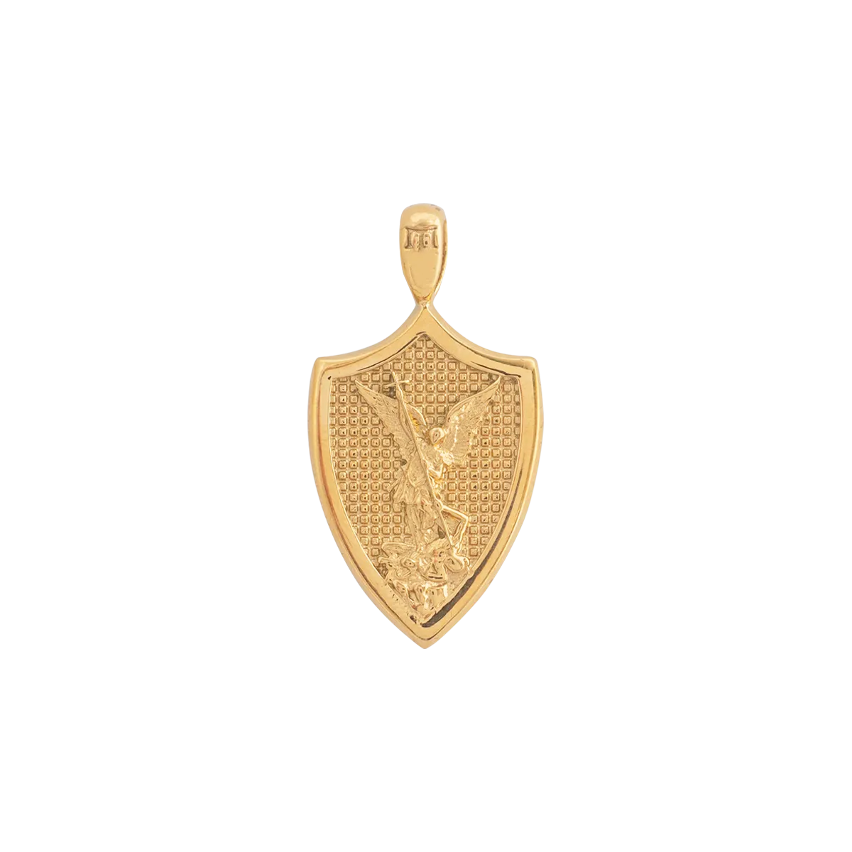 St. Michael Pendant - Gold