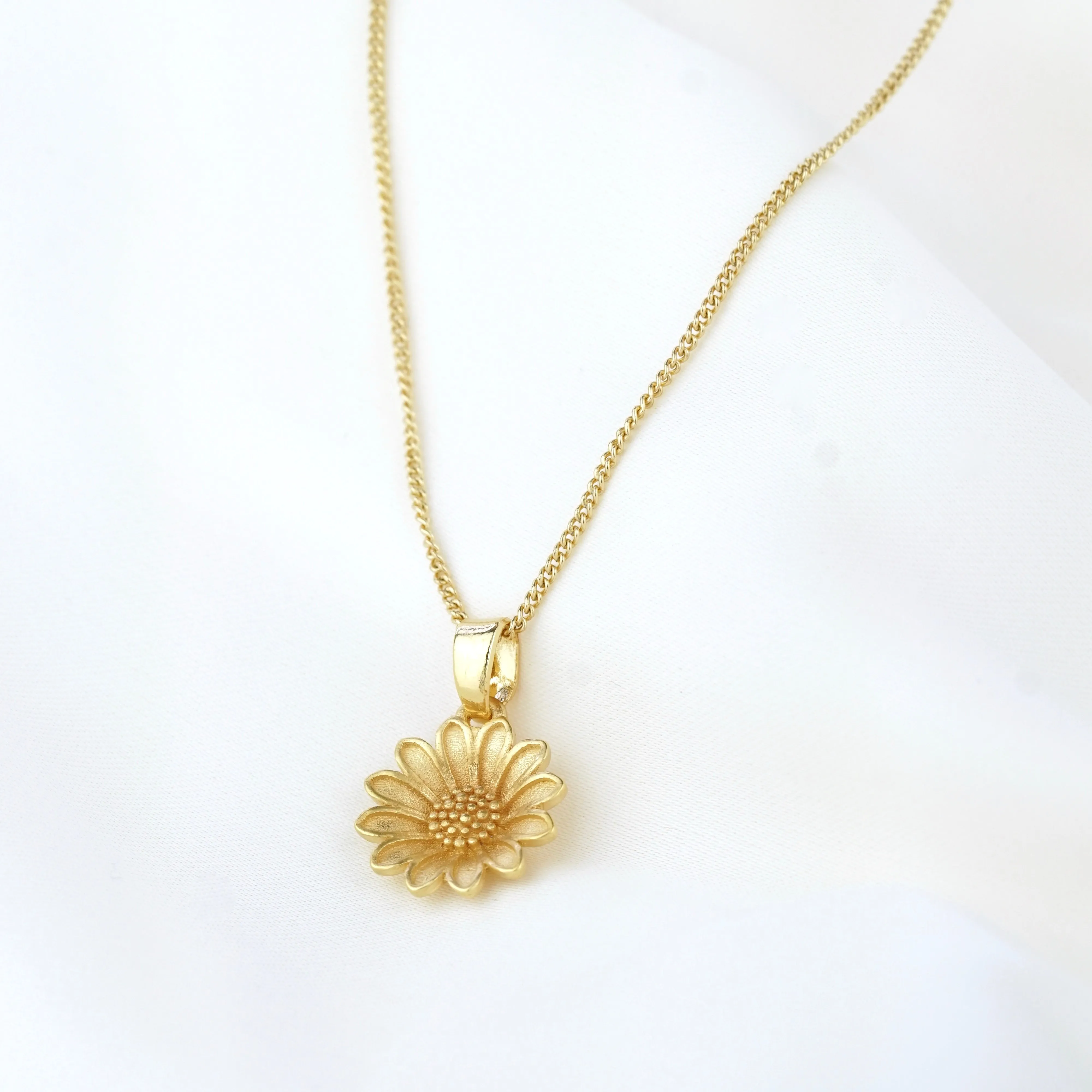 Sunflower Necklace