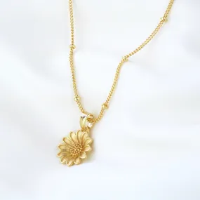 Sunflower Necklace