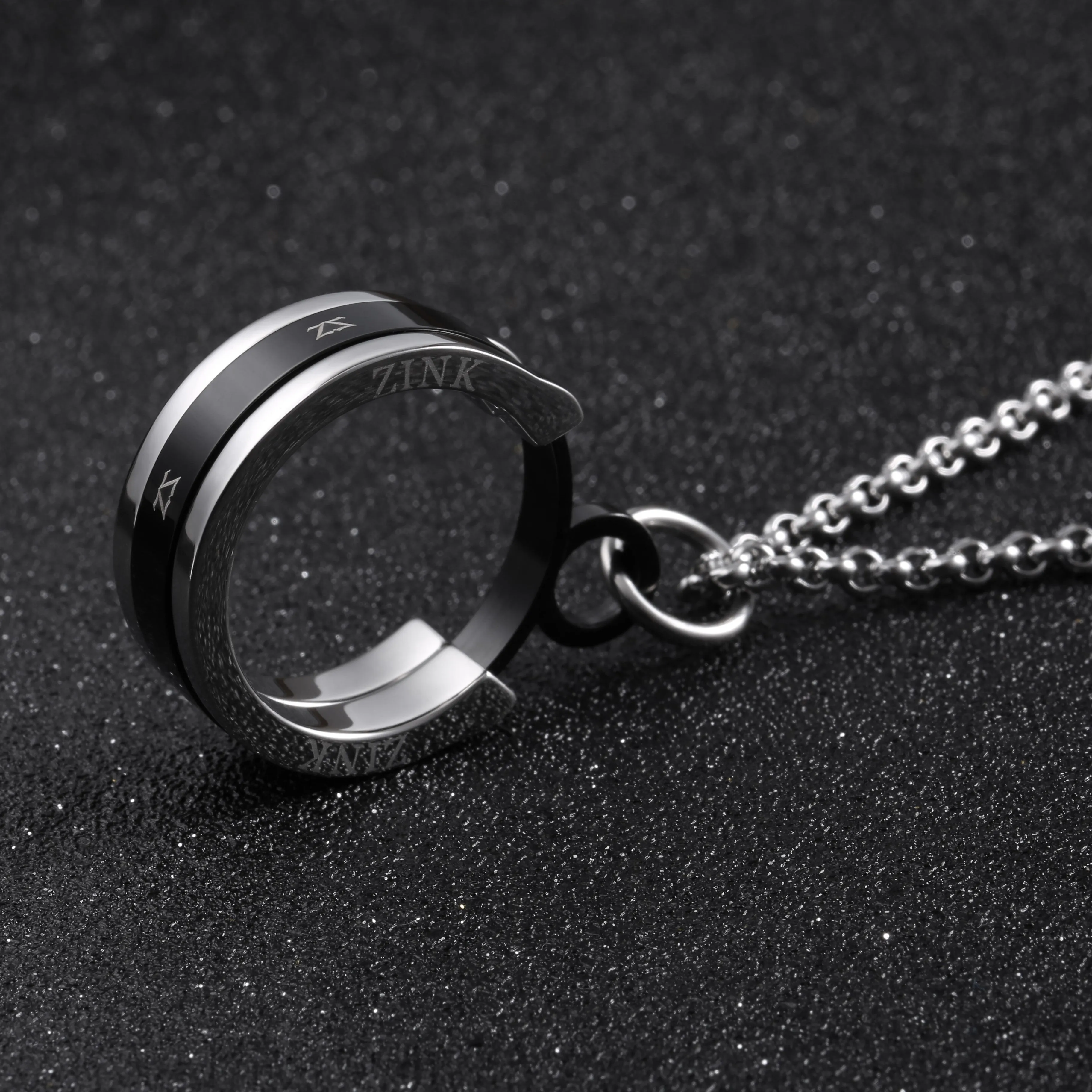 ZJPD010SS-SB ZINK Men's Necklace